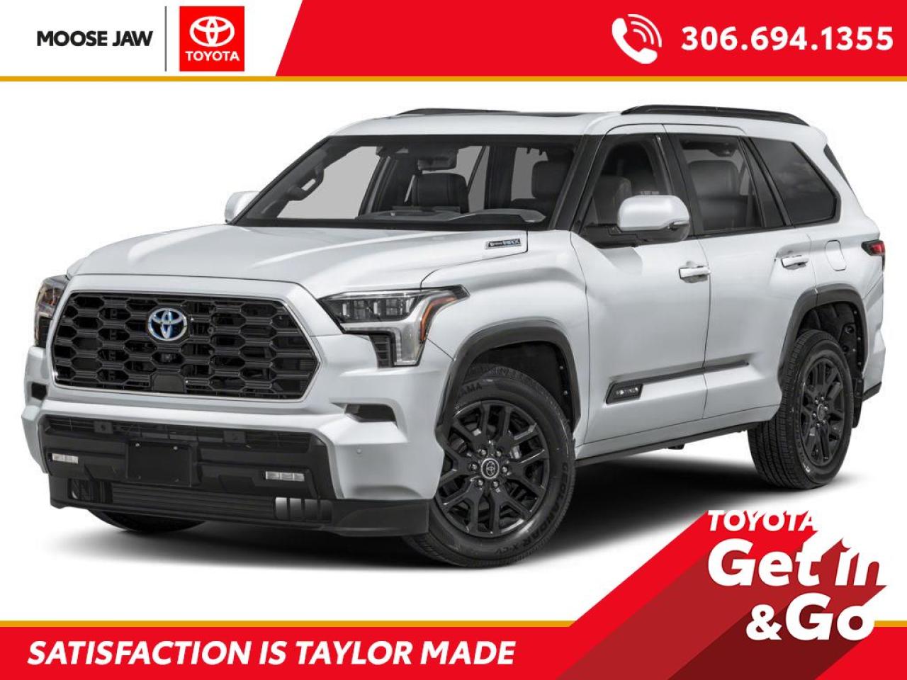 New 2025 Toyota Sequoia Platinum for sale in Moose Jaw, SK