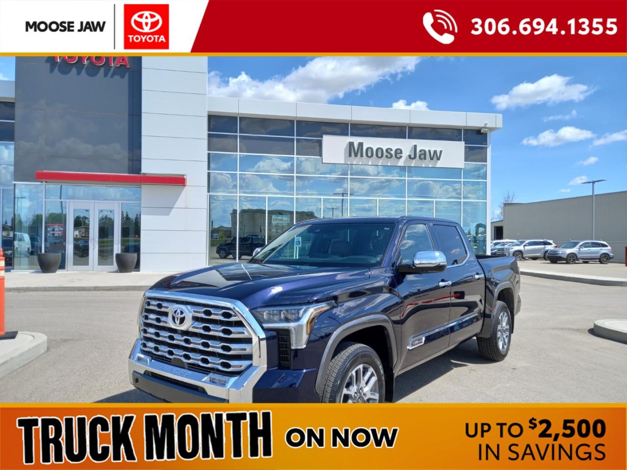 New 2025 Toyota Tundra Platinum for sale in Moose Jaw, SK