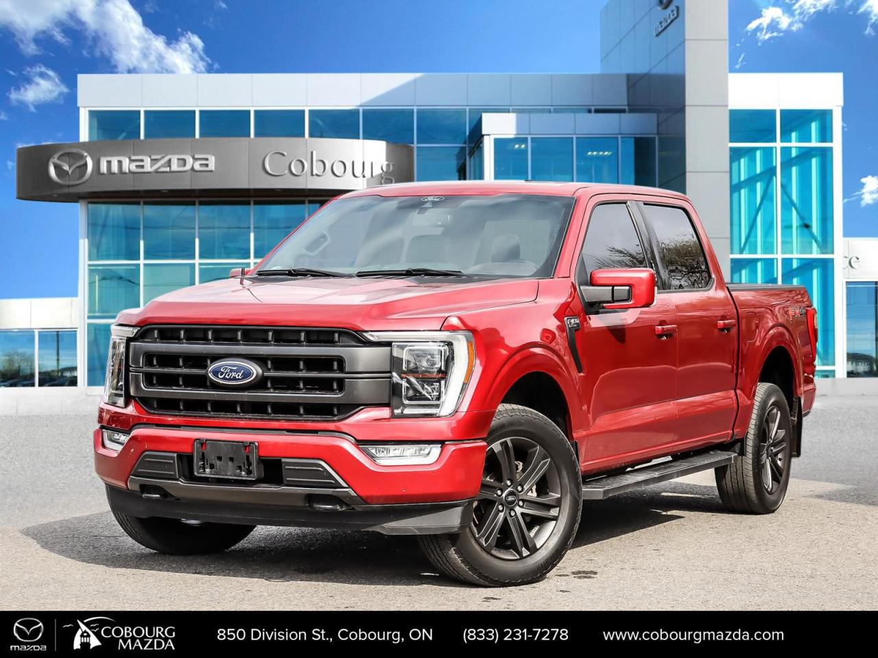 Used 2021 Ford F-150 Lariat SuperCrew 5.5-ft. Bed 4WD for sale in Cobourg, ON