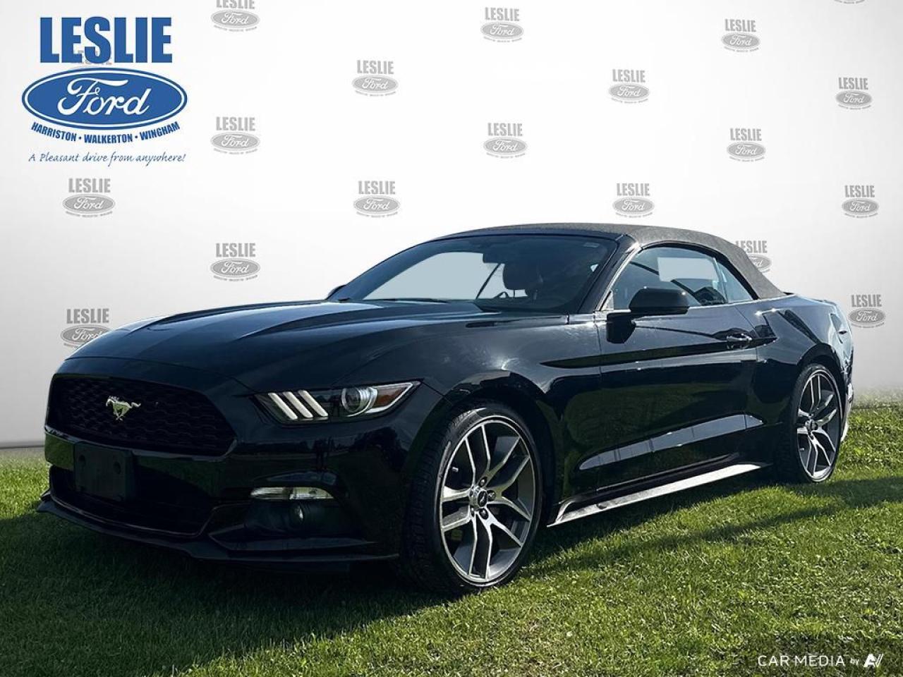 Used 2015 Ford Mustang 2DR CONV ECOBOOST PREMIUM for sale in Harriston/Walkterton/Wingham, ON