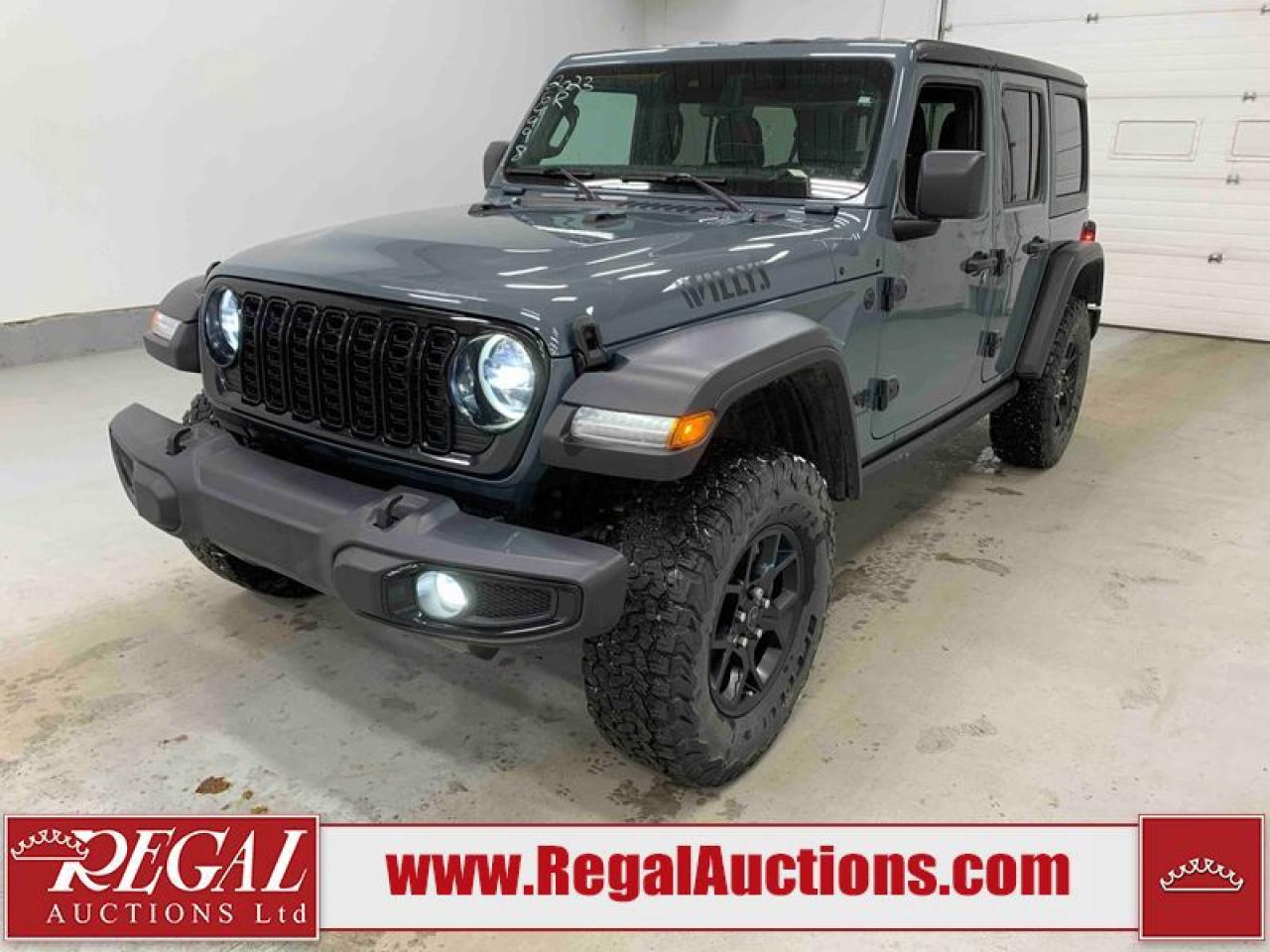 Used 2024 Jeep Wrangler Willys for sale in Calgary, AB
