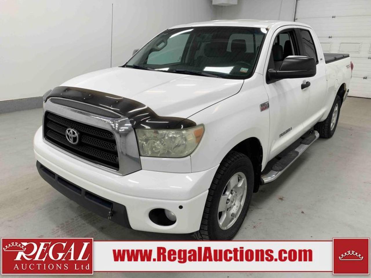 Used 2007 Toyota Tundra SR5 for sale in Calgary, AB