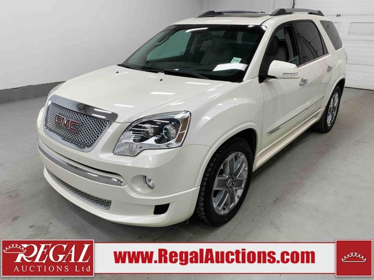 Used 2011 GMC Acadia Denali for sale in Calgary, AB
