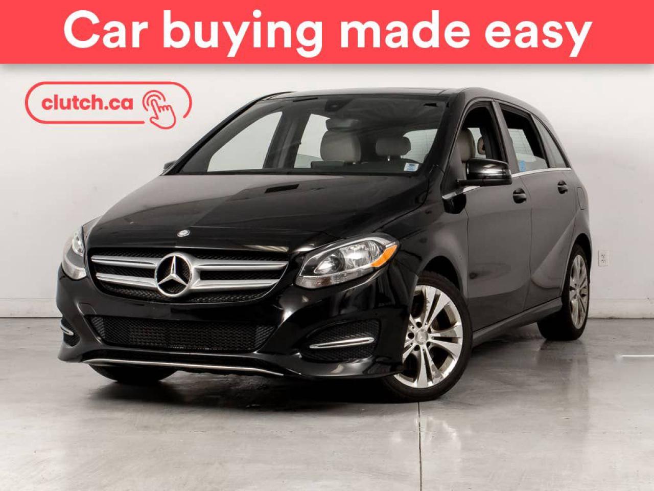 Used 2015 Mercedes-Benz B-Class B 250 4Matic AWD w/ Heated Front Seats, Rearview Cam, Nav for sale in Bedford, NS