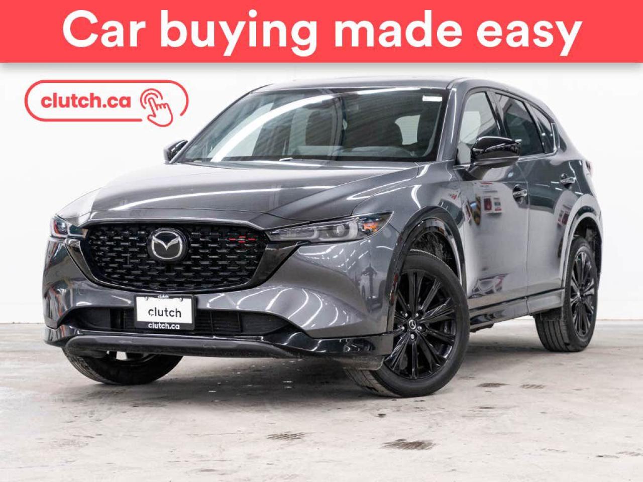 Used 2023 Mazda CX-5 Sport Design w/Turbo AWD w/ Apple CarPlay & Android Auto, Power Moonroof, Rearview Cam for sale in Toronto, ON