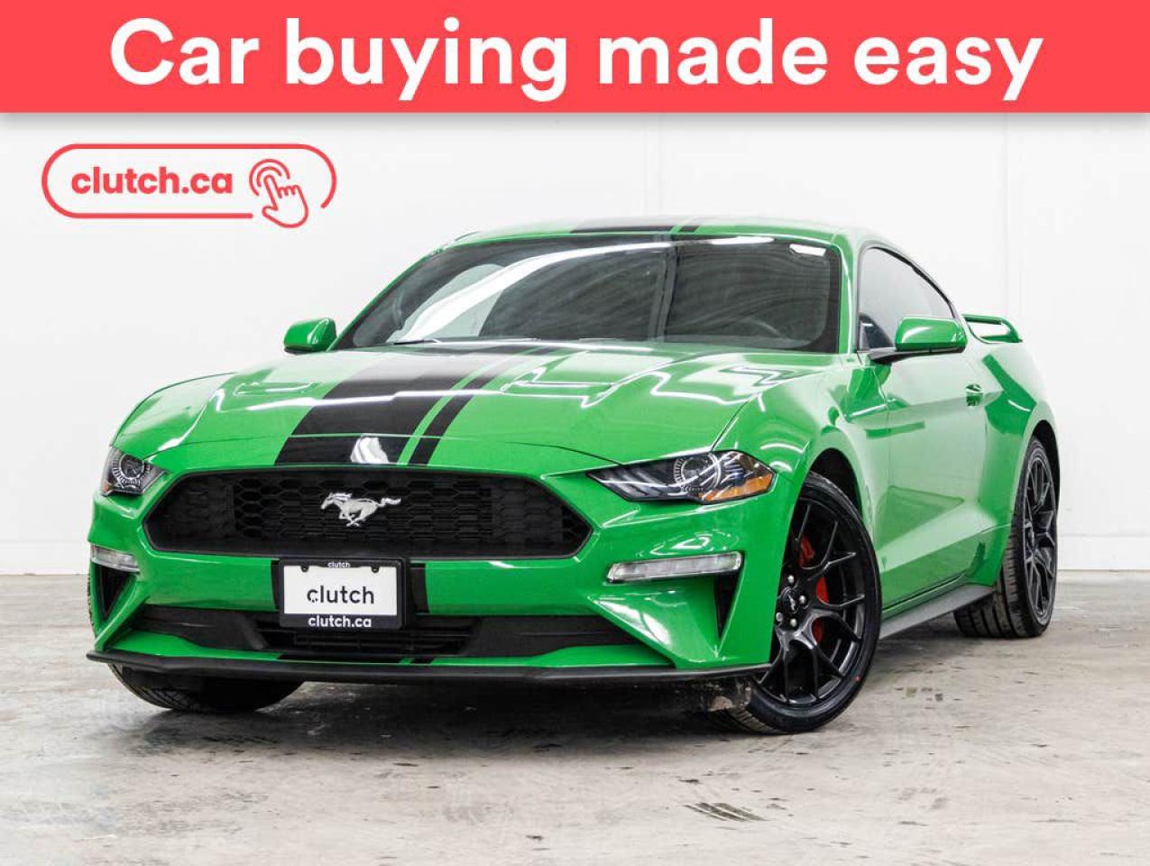 Used 2019 Ford Mustang EcoBoost Fastback w/Apple CarPlay, Rearview Cam, Cruise Control for sale in Toronto, ON
