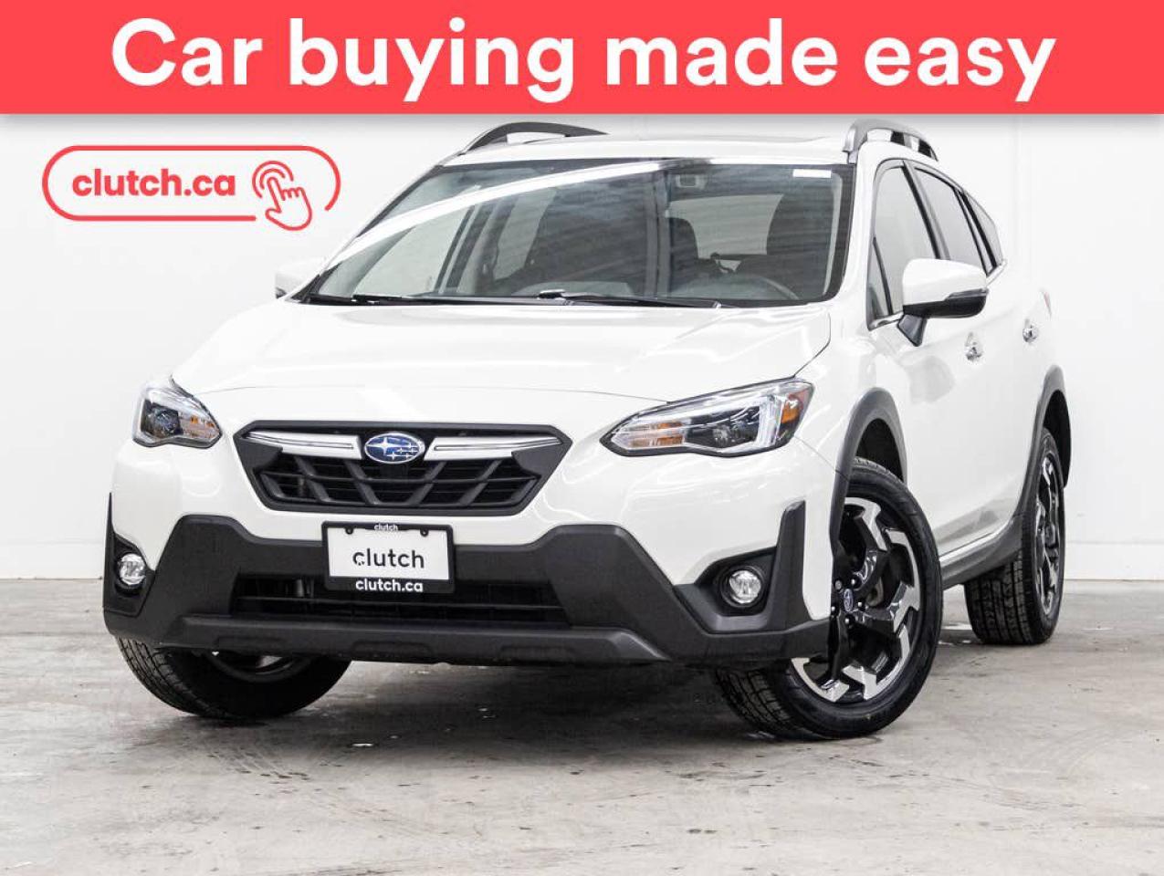 Used 2023 Subaru XV Crosstrek Limited AWD w/Apple Carplay & Android Auto, Heated Front Seats, Backup Cam for sale in Toronto, ON