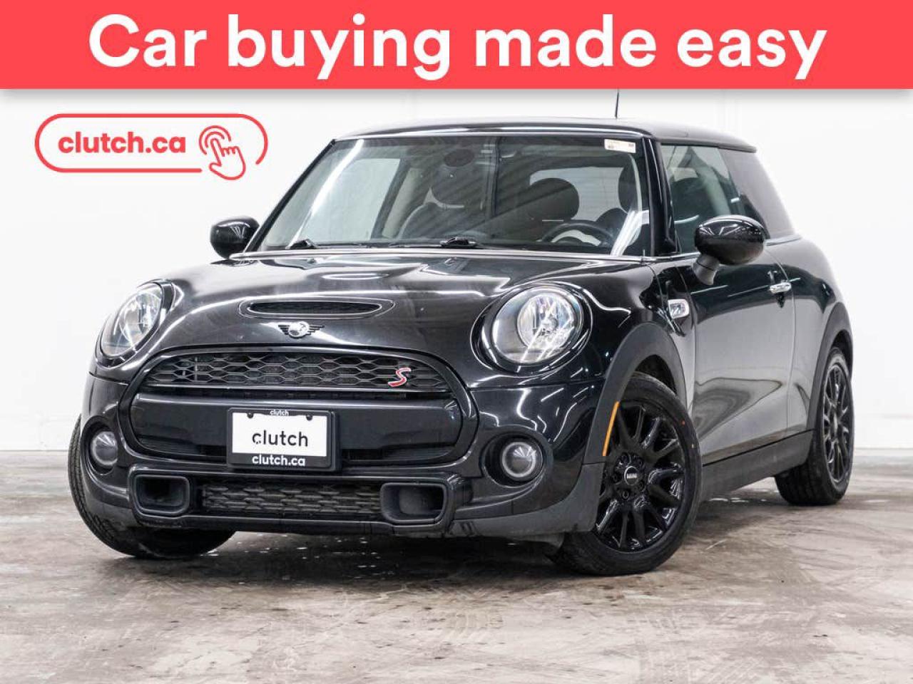Used 2020 MINI 3 Door Cooper S w/ Apple CarPlay, Nav, Rearview Cam for sale in Toronto, ON