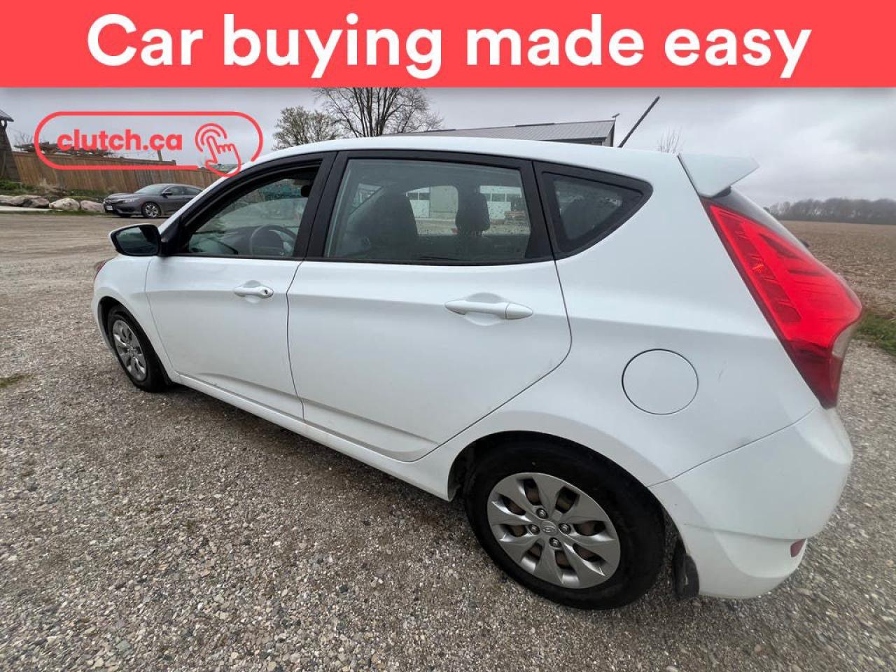 Used 2017 Hyundai Accent GL w/ Heated Front Seats, Bluetooth, Cruise Control for sale in Toronto, ON