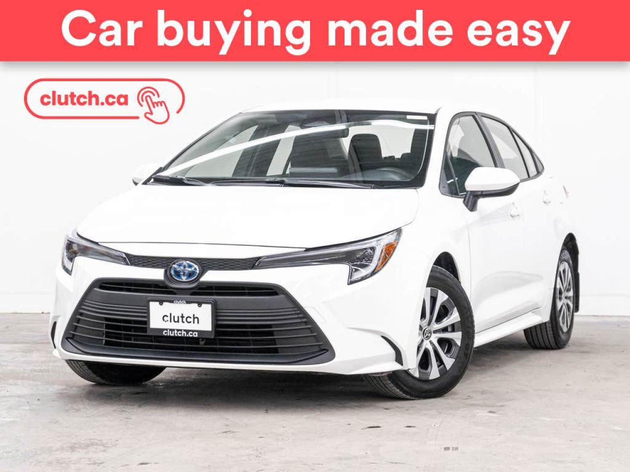 Used 2024 Toyota Corolla Hybrid LE w/ Apple CarPlay & Android Auto, Rearview Cam, Heated Front Seats for sale in Toronto, ON