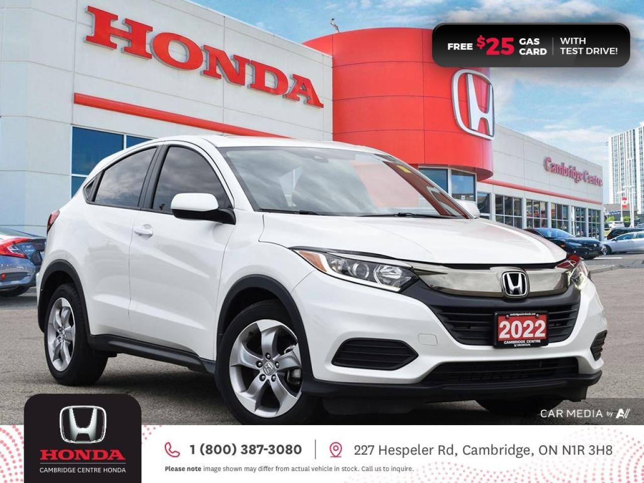 Used 2022 Honda HR-V LX HONDA SENSING TECHNOLOGIES | REARVIEW CAMERA | APPLE CARPLAY™/ANDROID AUTO™ for sale in Cambridge, ON