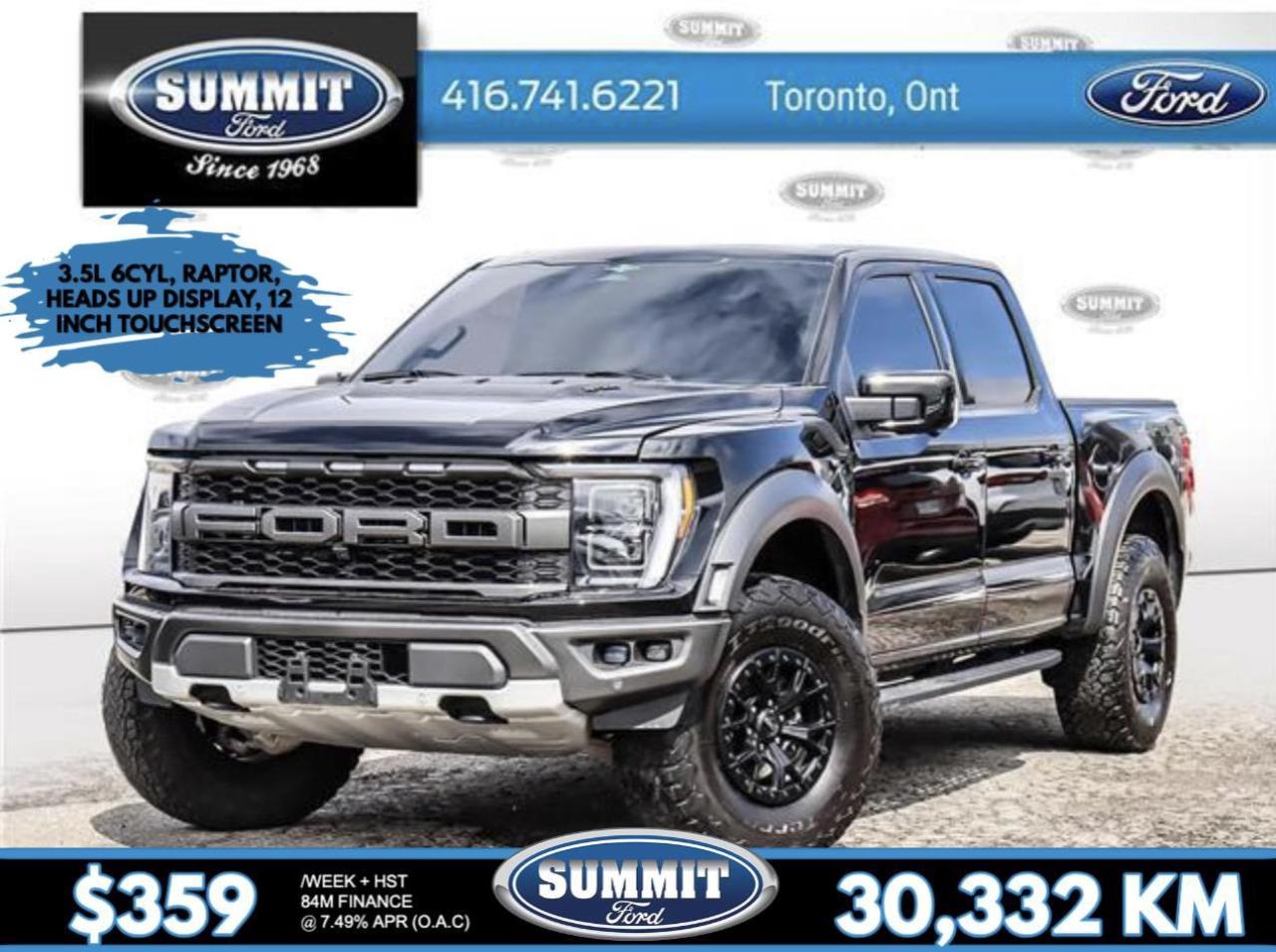 Used 2023 Ford F-150 RAPTOR for sale in Etobicoke, ON