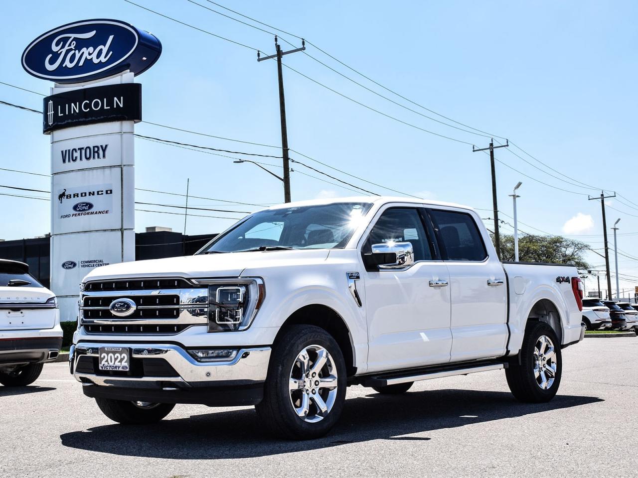 Used 2022 Ford F-150 Lariat 3.5L V6 | Heated and Cooled Seats | for sale in Chatham, ON