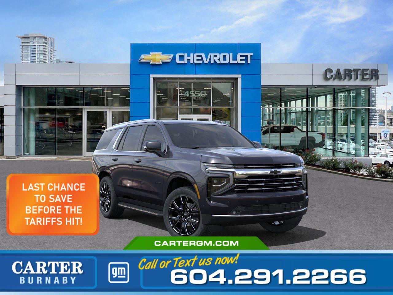 New 2025 Chevrolet Tahoe LT for sale in Burnaby, BC