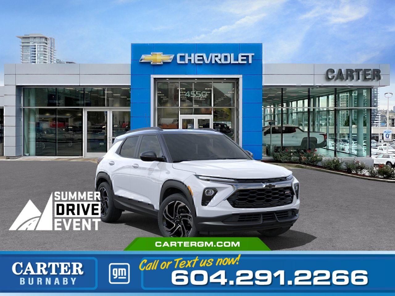 New 2025 Chevrolet TrailBlazer RS for sale in Burnaby, BC