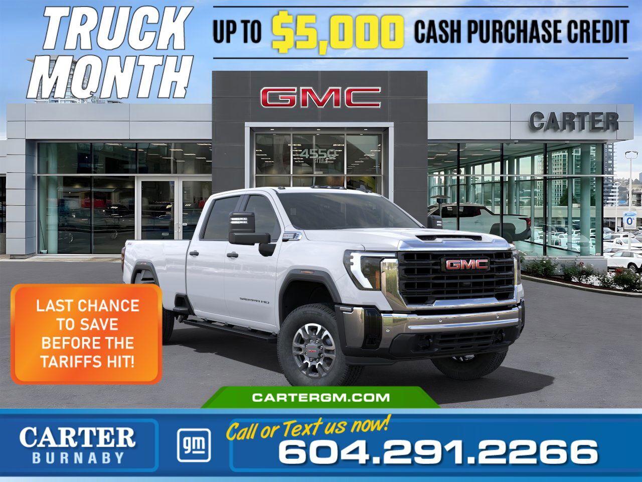 New 2025 GMC Sierra 3500 HD for sale in Burnaby, BC
