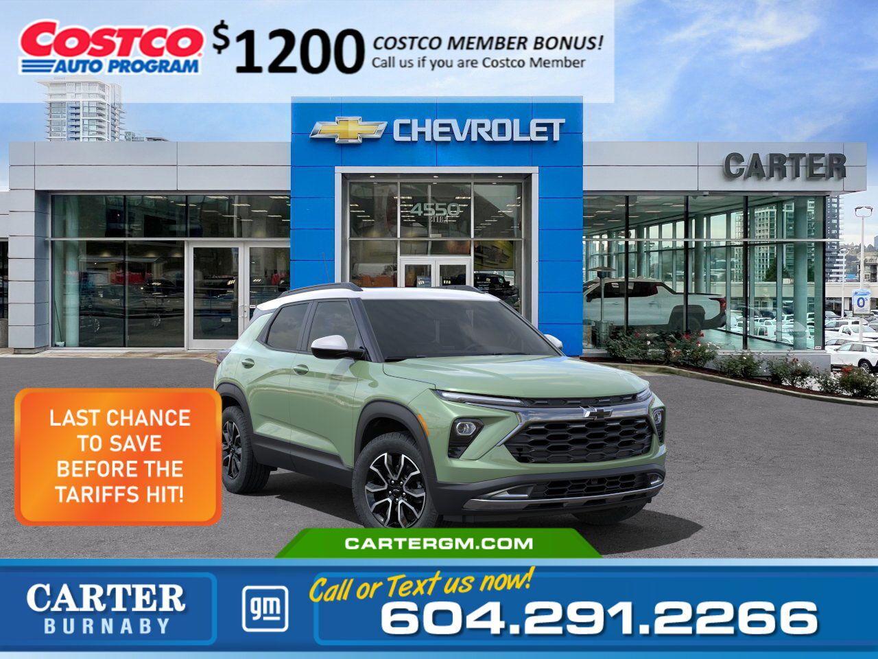 New 2025 Chevrolet TrailBlazer ACTIV for sale in Burnaby, BC