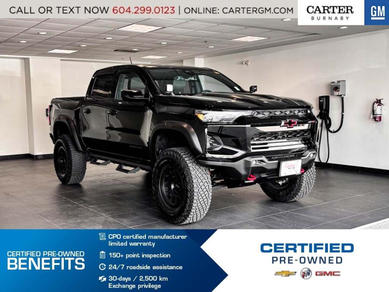 Used 2023 Chevrolet Colorado | 4WD/SHORT BOX/POWER SEAT/SUN ROOF/5 PASSENGERS for sale in Burnaby, BC
