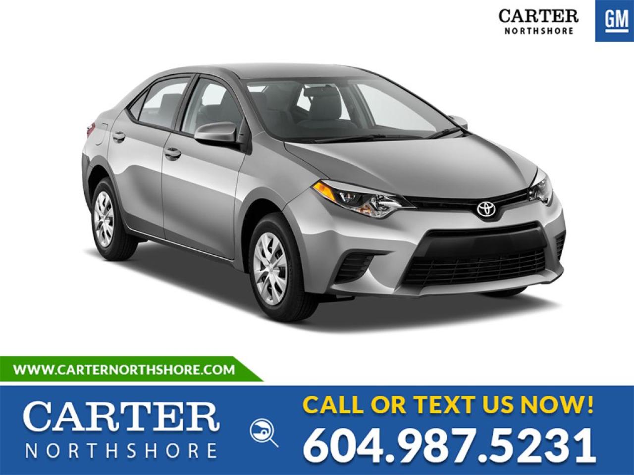 Used 2016 Toyota Corolla LE for sale in North Vancouver, BC
