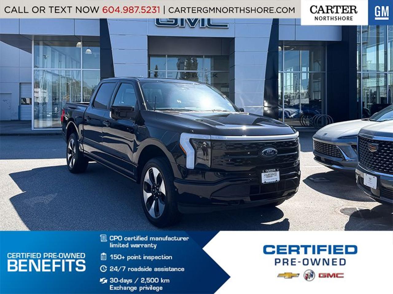 Used 2023 Ford F-150 Lightning Platinum for sale in North Vancouver, BC