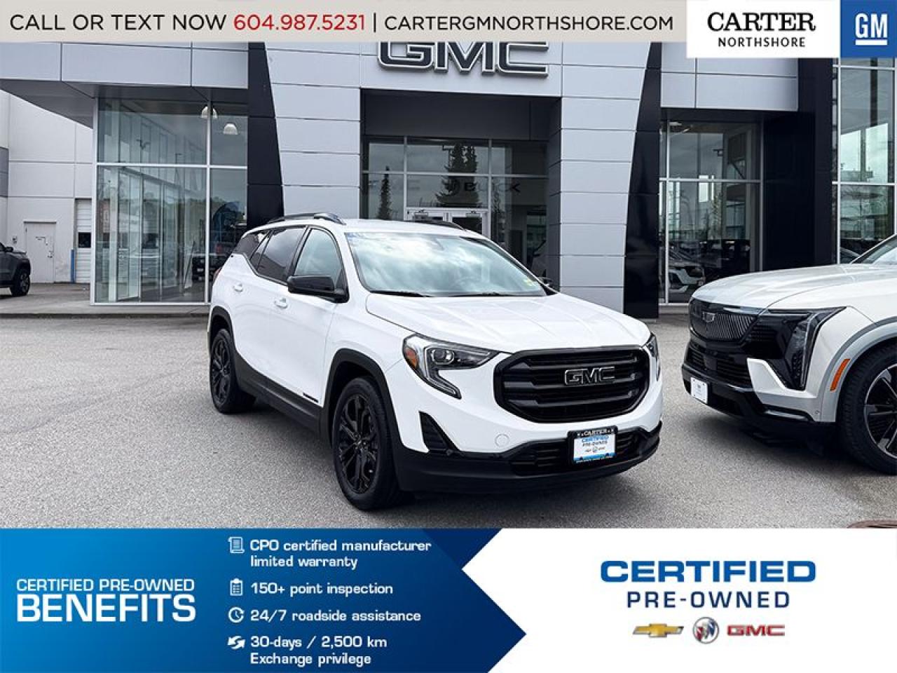 Used 2020 GMC Terrain FINANCE 4.99% FOR 24mo/SLE FWD for sale in North Vancouver, BC