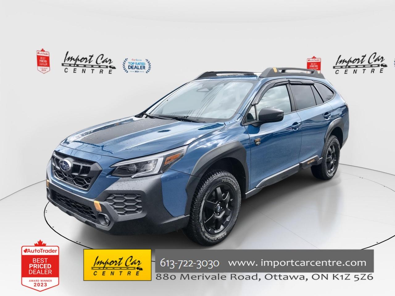 Used 2024 Subaru Outback Wilderness WILDERNESS!!  182HP, ALL WEATHER INT., for sale in Ottawa, ON