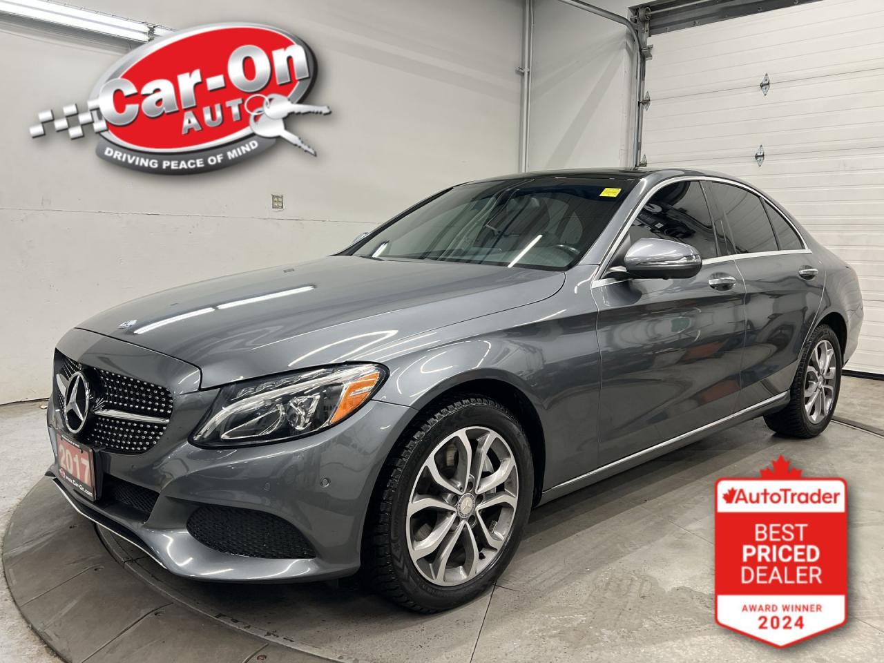 Used 2017 Mercedes-Benz C-Class AWD C300| PREMIUM PKG| LEATHER| PANO ROOF for sale in Ottawa, ON