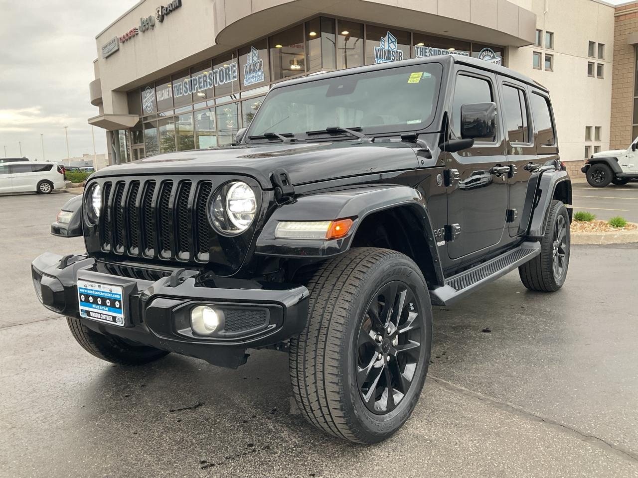 Used 2021 Jeep Wrangler Unlimited HIGH ALTITUDE / SKY TOP / ADV SAFETY / TRAILER TOW for sale in Windsor, ON