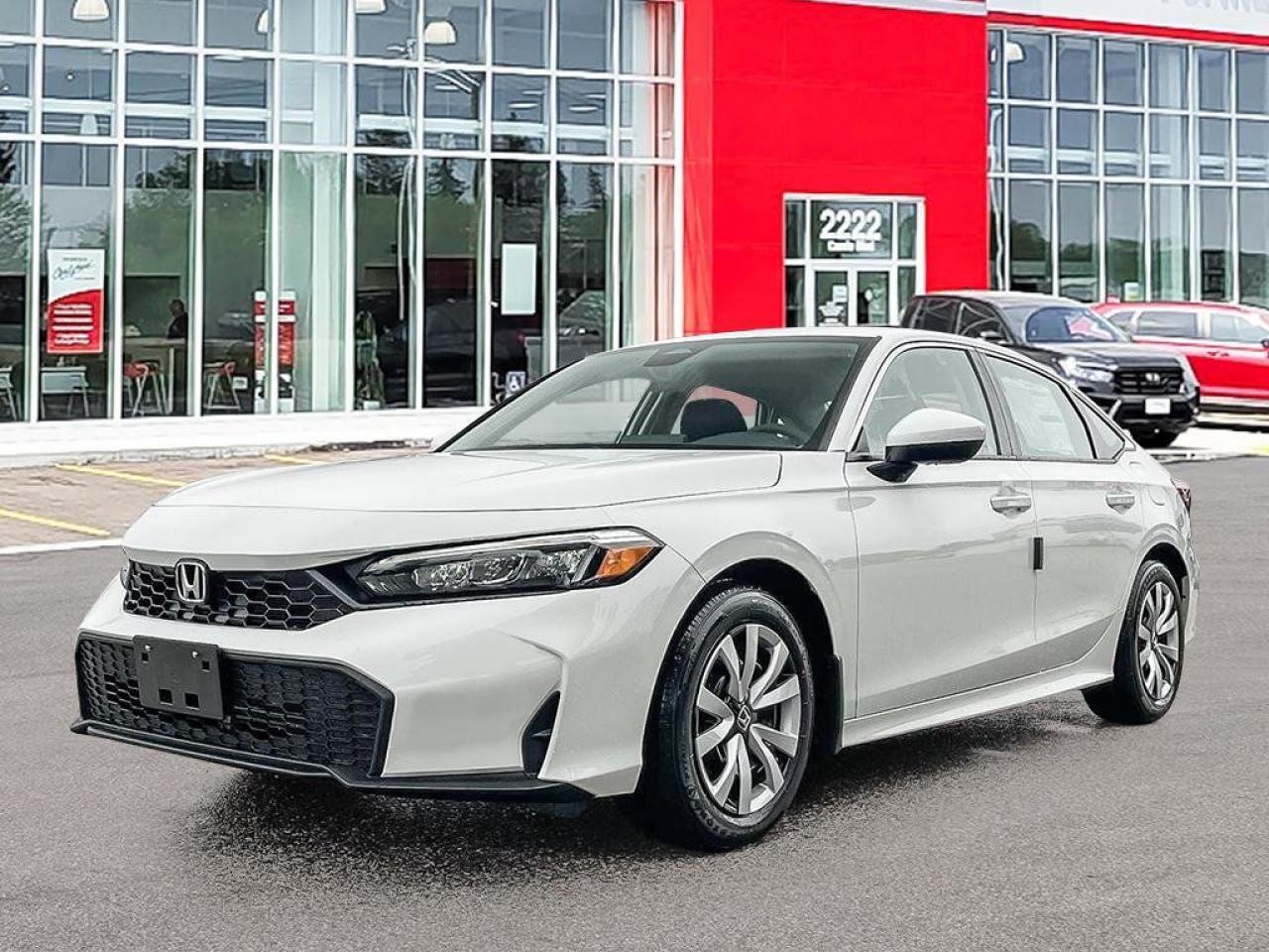 New 2025 Honda Civic LX CVT Sedan for sale in Brandon, MB