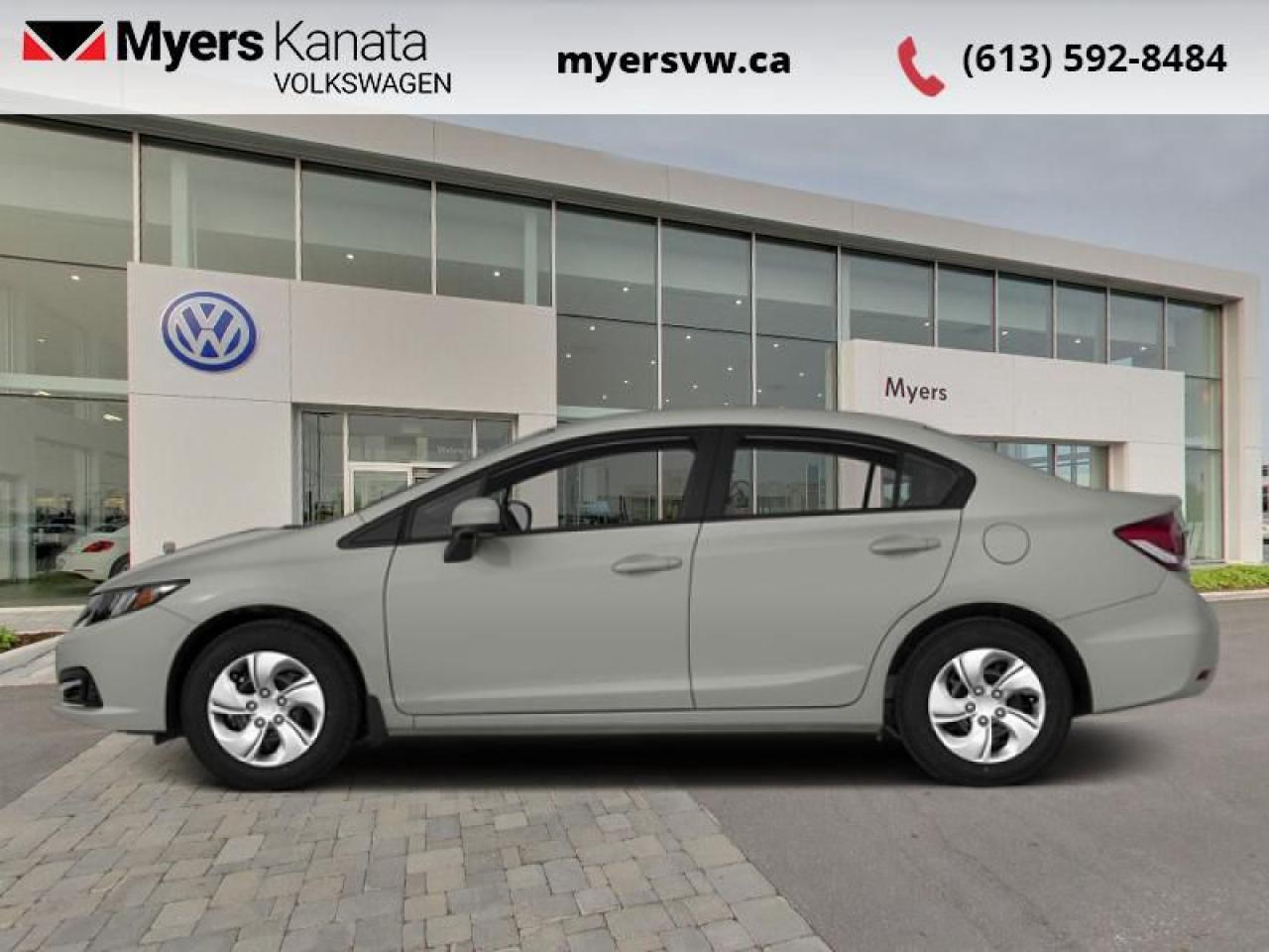 Used 2014 Honda Civic Sedan LX  - Bluetooth -  Heated Seats for sale in Kanata, ON