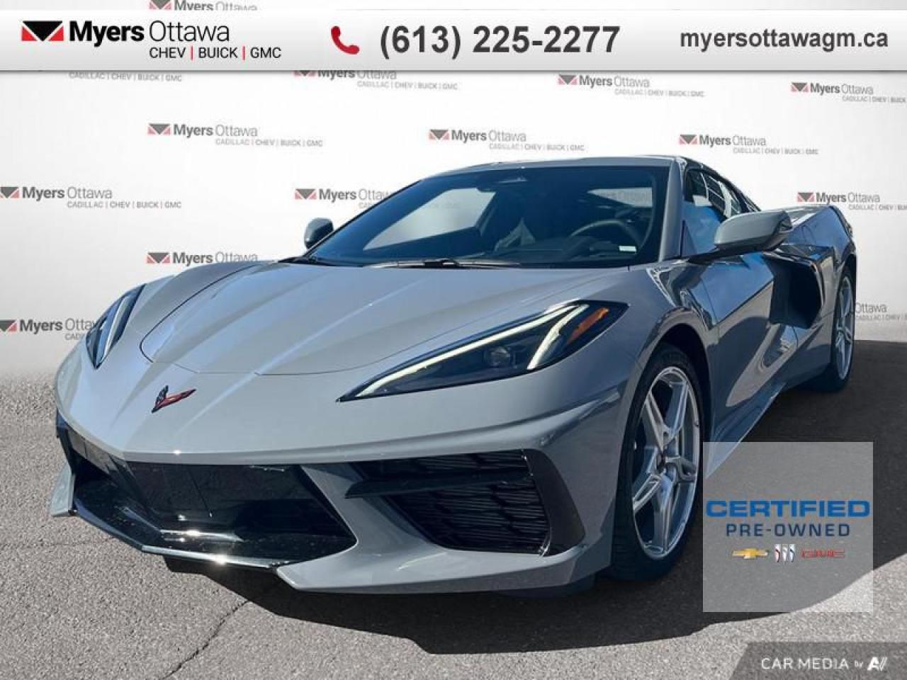 Used 2025 Chevrolet Corvette 1LT  1LT, COUPE, SEAWOLF GREY, LIKE NEW!!! for sale in Ottawa, ON