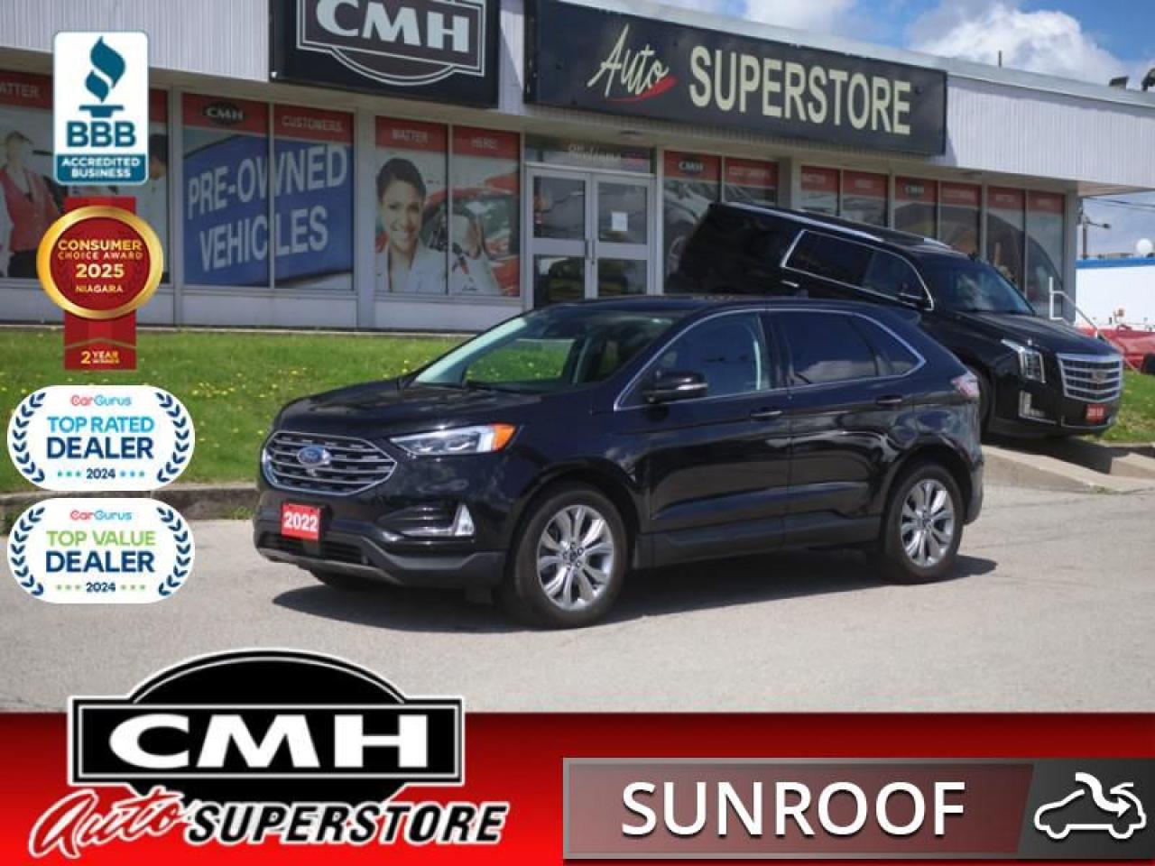 2022 Ford Edge Titanium  **PANO ROOF - PWR GATE**