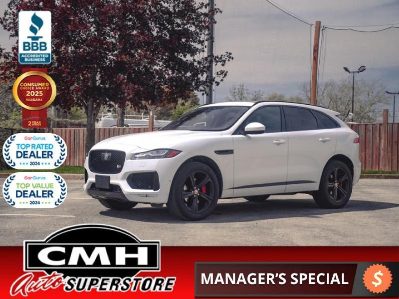 2019 Jaguar F-PACE S  **PANO ROOF - COOLED SEATS**