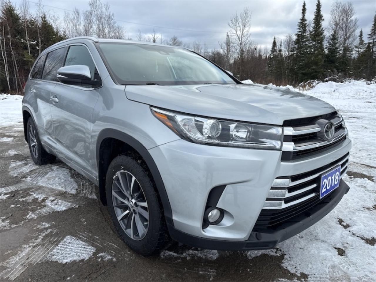 2018 Toyota Highlander XLE AWD  Sunroof - $283 B/W Photo