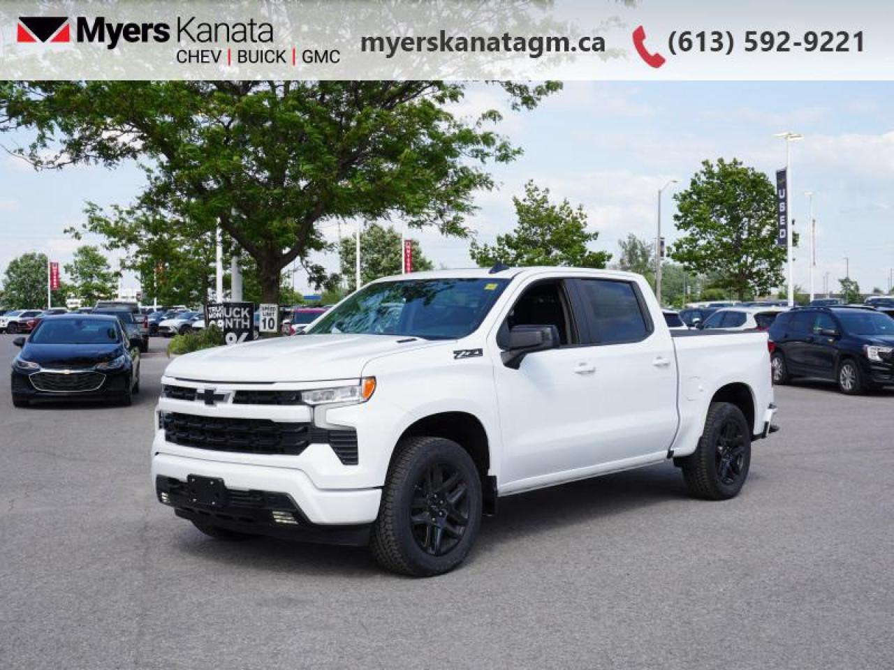 New 2025 Chevrolet Silverado 1500 RST  - Sunroof for sale in Kanata, ON