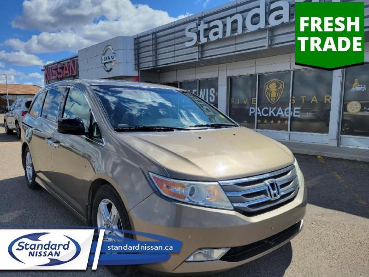 Used 2012 Honda Odyssey Touring  Navigation, Sunroof, Leather Seats, Bluetooth, Rear DVD Entertainment, Rear View Camera, Premium Sound Package for sale in Swift Current, SK