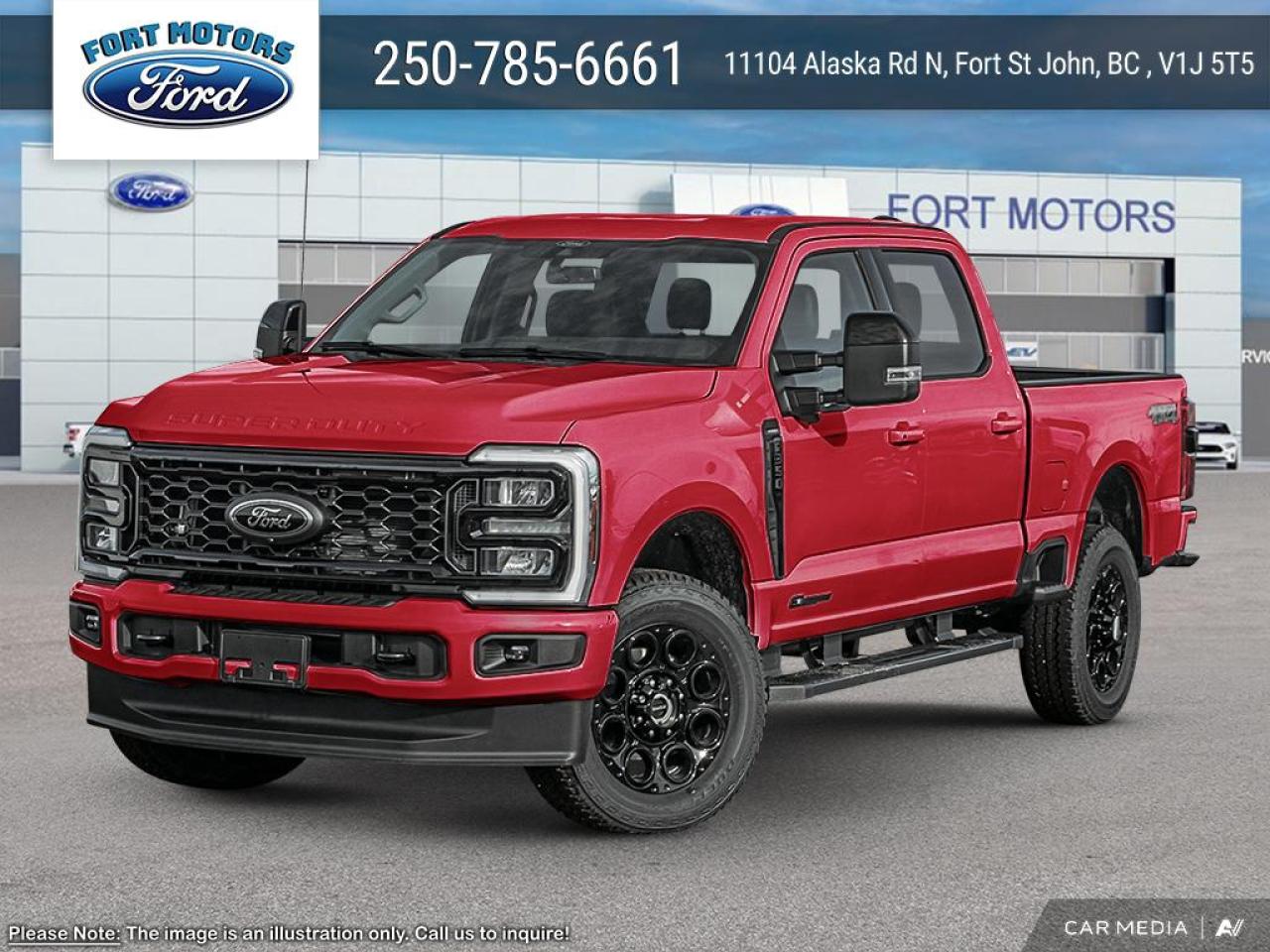 New 2025 Ford SUPER DUTY F-350 SRW F-350® Lariat® for sale in Fort St John, BC