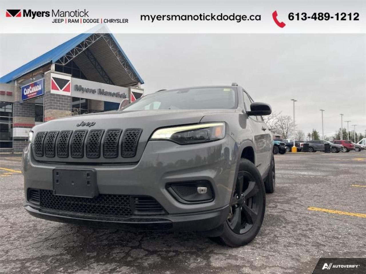 Used 2022 Jeep Cherokee Altitude  - Leather Seats -  Navigation for sale in Ottawa, ON