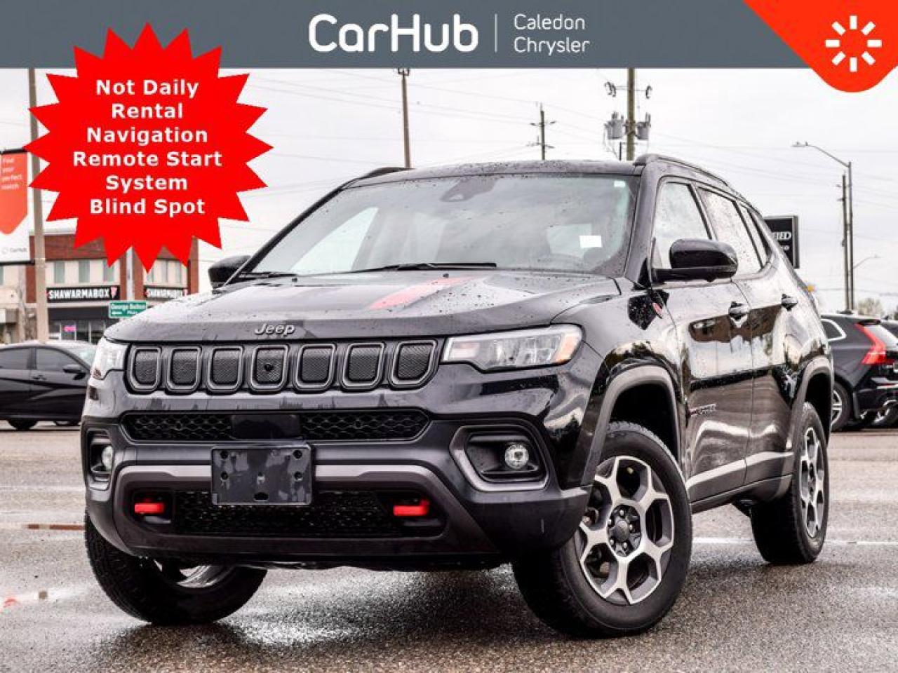 Used 2022 Jeep Compass Trailhawk 4x4 Pano Sunroof 10.25