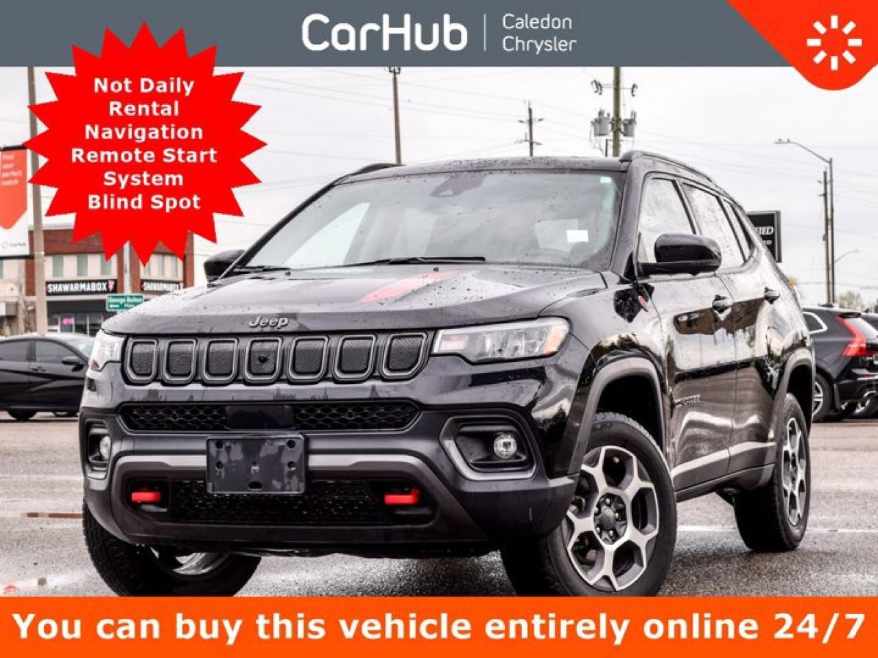 Used 2022 Jeep Compass Trailhawk 4x4 Pano Sunroof 10.25