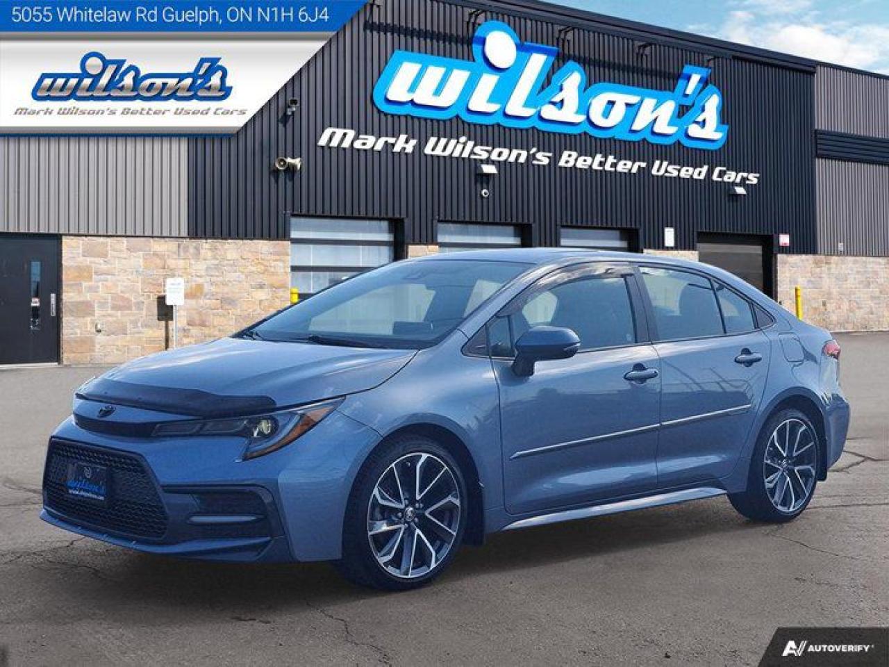 Used 2022 Toyota Corolla XSE | Leather | Sunroof | Nav | CarPlay + Android | Power Seat | Heated Seats | Rear Camera & More ! for sale in Guelph, ON