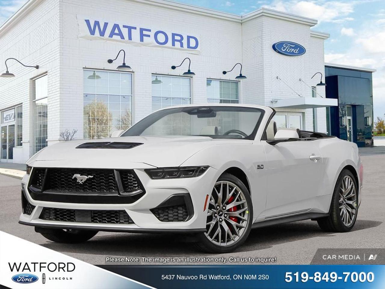 New 2025 Ford Mustang GT Premium for sale in Watford, ON