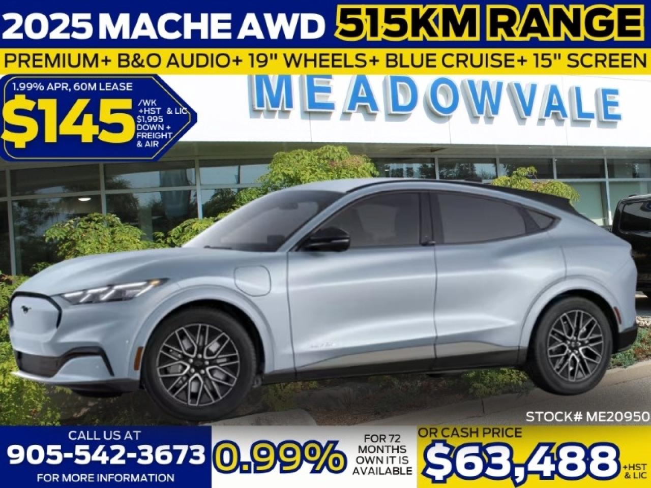 New 2025 Ford Mustang Mach-E Premium for sale in Mississauga, ON