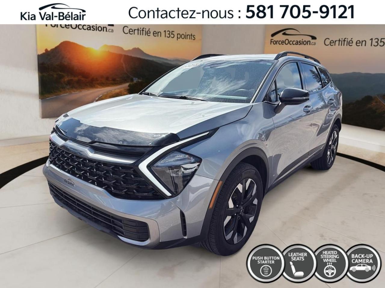 Used 2023 Kia Sportage X-LINE * AWD * CUIR * CARPLAY * CAMÉRA * CRUISE * for sale in Québec, QC