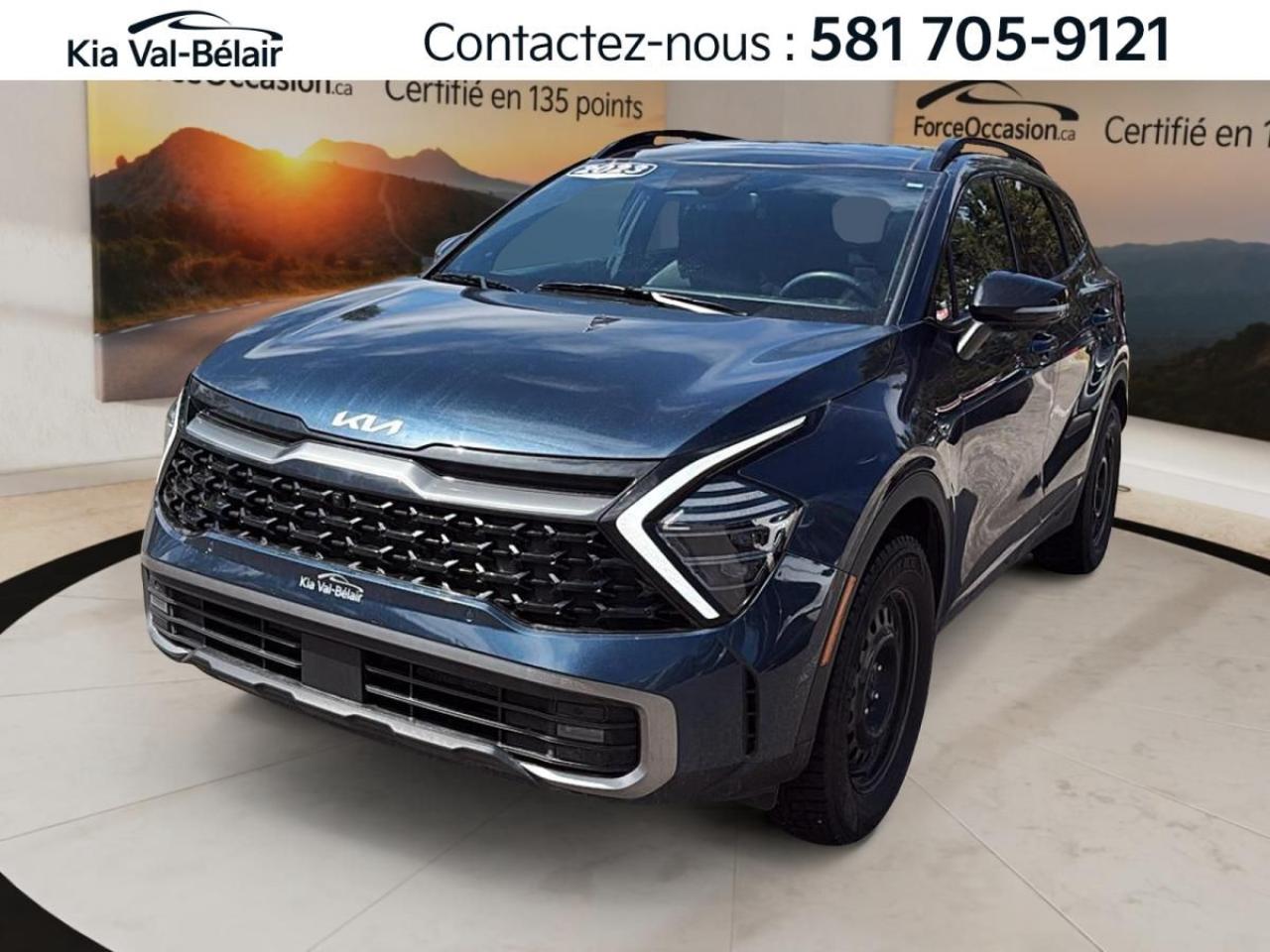 Used 2023 Kia Sportage X-LINE LIMITED * AWD * CUIR * TOIT * BI-ZONE * GPS for sale in Québec, QC