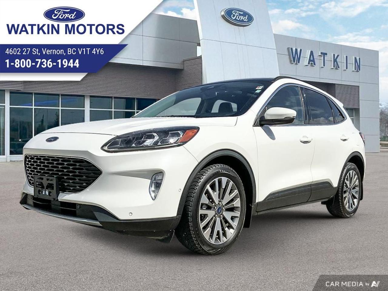 Used 2020 Ford Escape Titanium AWD for sale in Vernon, BC