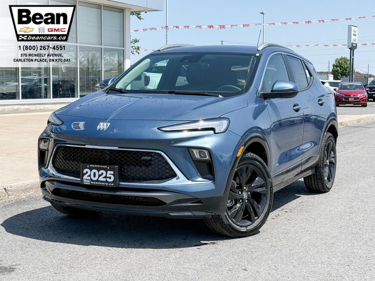New 2025 Buick Encore GX Sport Touring 1.3L 3CYL WITH REMOTE START/ENTRY, HEATED SEATS, HEATED STEERING WHEEL, HD REAR VISION CAMERA, APPLE CARPLAY AND ANDROID AUTO for sale in Carleton Place, ON
