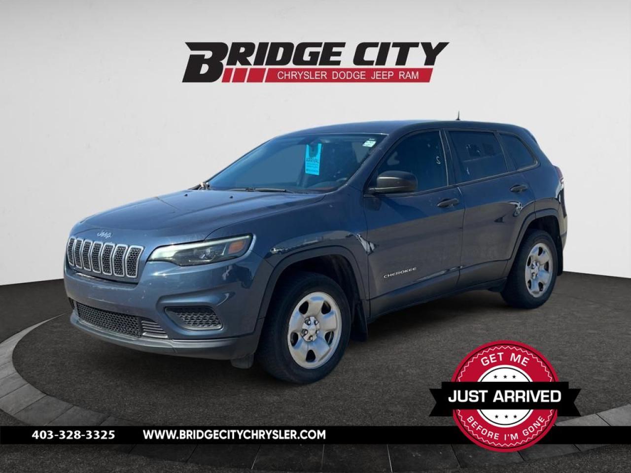 Used 2019 Jeep Cherokee Sport 4x4 - Apple Car Play/Android Auto - Heated Seats - Remote Start - LED Lights for sale in Lethbridge, AB