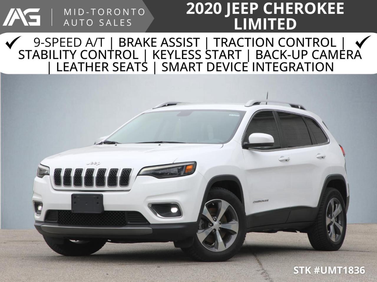 Used 2020 Jeep Cherokee Limited FWD for sale in North York, ON