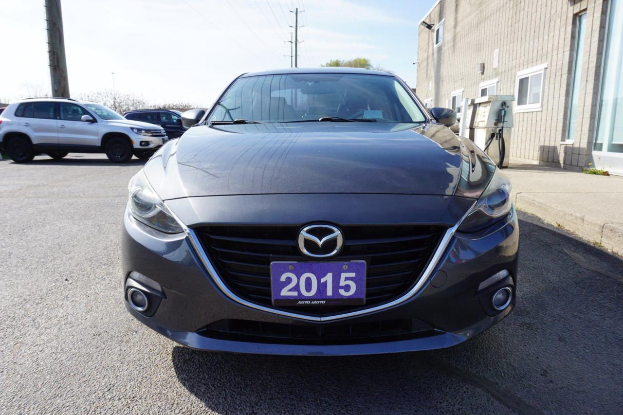 2015 Mazda MAZDA3 2.5L GT 6 SPEED CERTIFIED *FREE ACCIDENT* NAV CAMERA BLUETOOTH HEATED LEATHER SUNROOF BOSS CRUISE ALLOYS - Photo #2